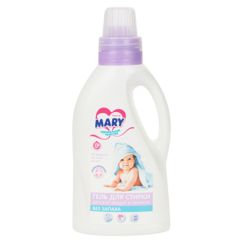 

Гель Mary для детского белья Без запаха, 1 л