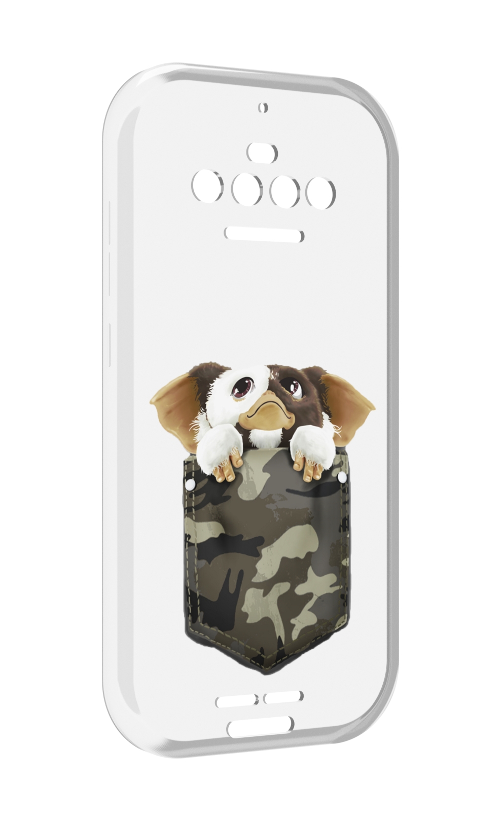 

Чехол MyPads Гизмо для Oukitel F150 R2022, Прозрачный, Tocco