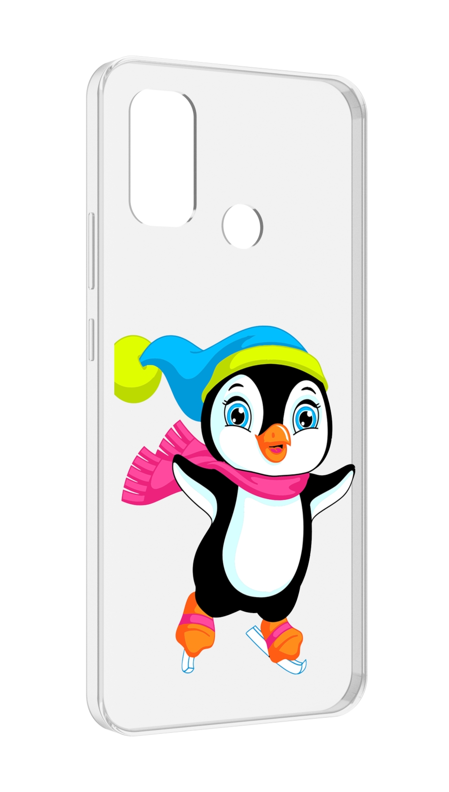 

Чехол MyPads пингвин на коньках для UleFone Note 10P/Note 10, Прозрачный, Tocco