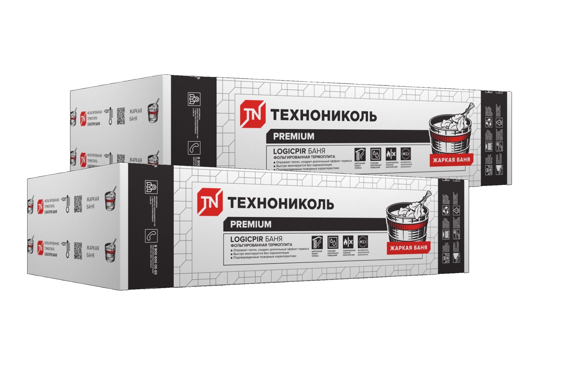 

Плита теплоизоляционная Технониколь LOGICPIR Баня Ф/Ф L-кромка 1190х590х30 мм, 2 упаковки, LOGICPIR Баня Ф/Ф