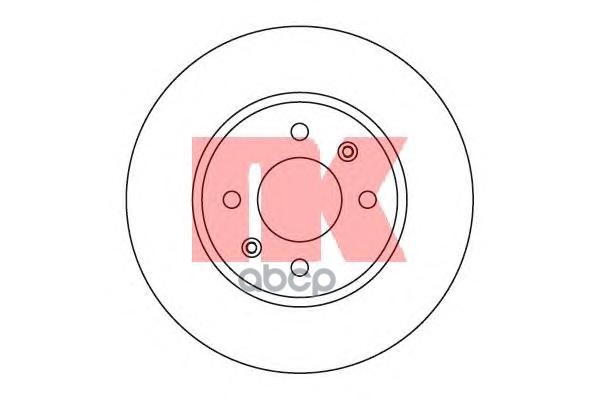 

Диск Тормозной 203418 Nk арт. 203418
