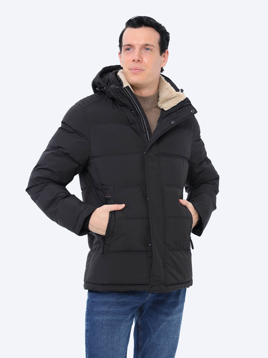 

Куртка мужская Vitacci NDC2840-01 черная XL, Черный, NDC2840-01