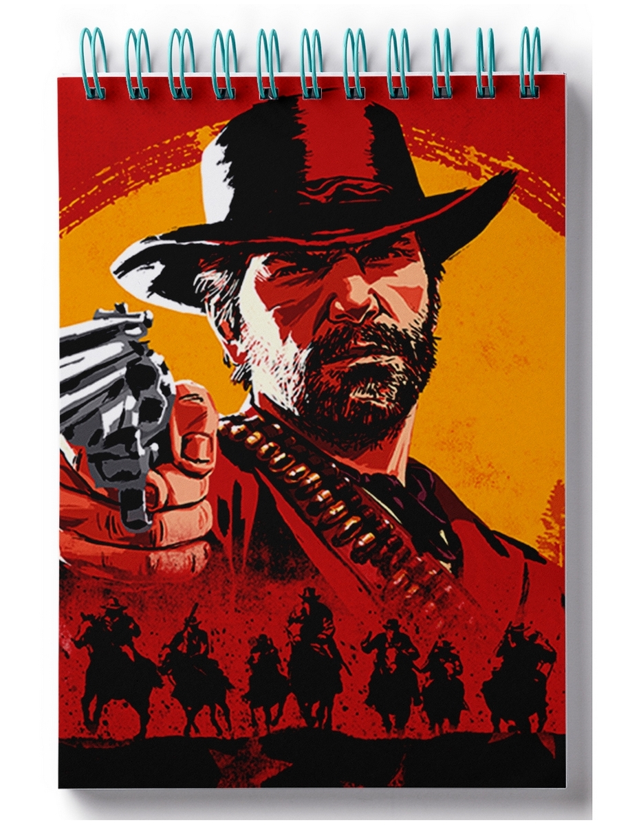 

Блокнот DRABS Red dead redemption