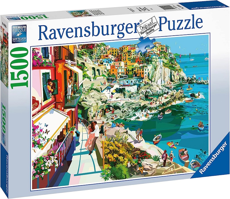 

Пазл Ravensburger 1500 Романтика в Чинкве-Терре, Лигурия, Италия, арт.16953