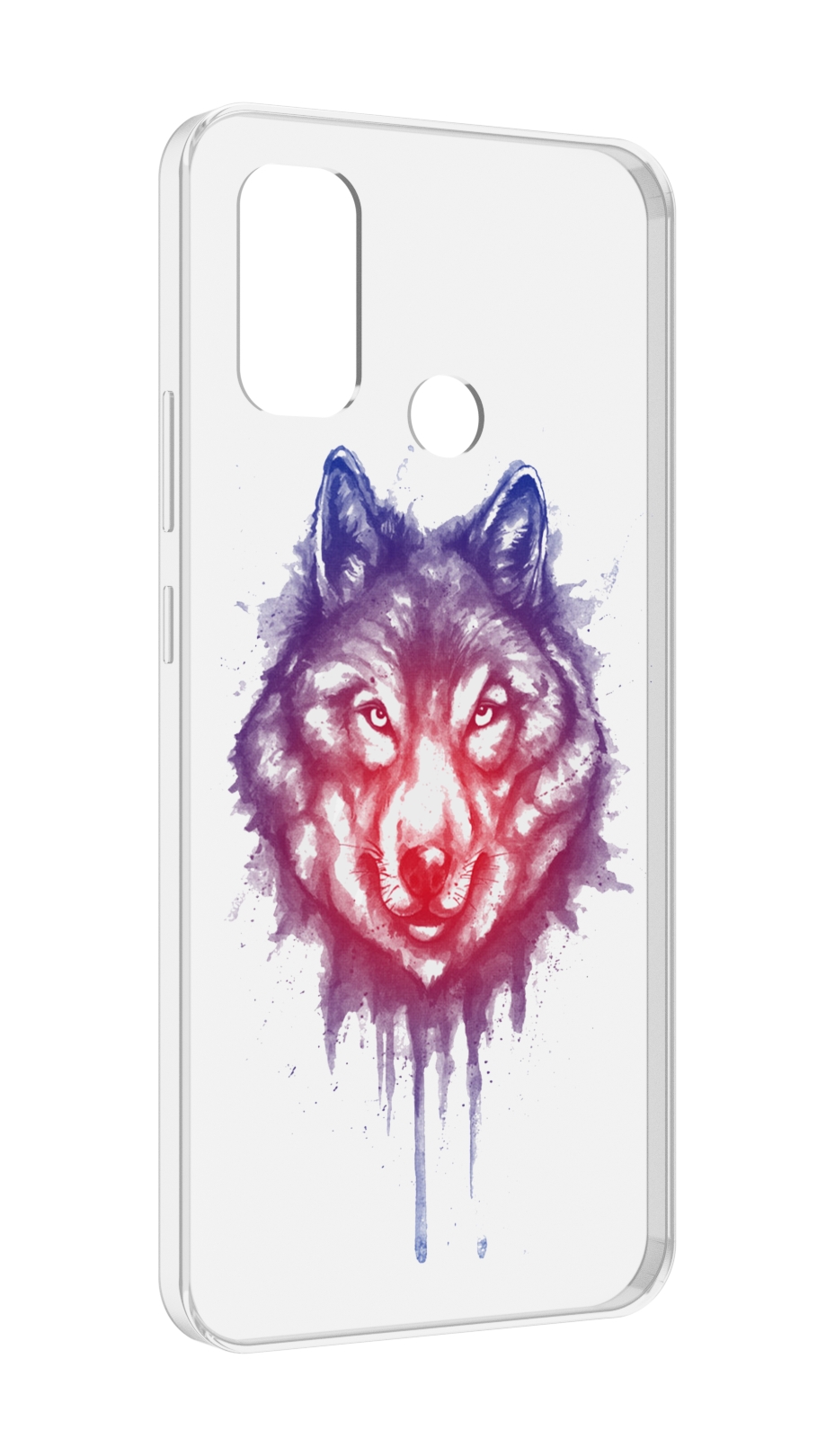 

Чехол MyPads пушистый волк для UleFone Note 10P/Note 10, Прозрачный, Tocco