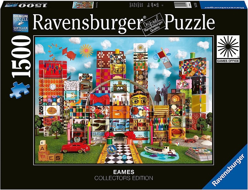 

Пазл Ravensburger 1500 Eames (ИМС). Карточный домик, Фэнтези, арт.17191
