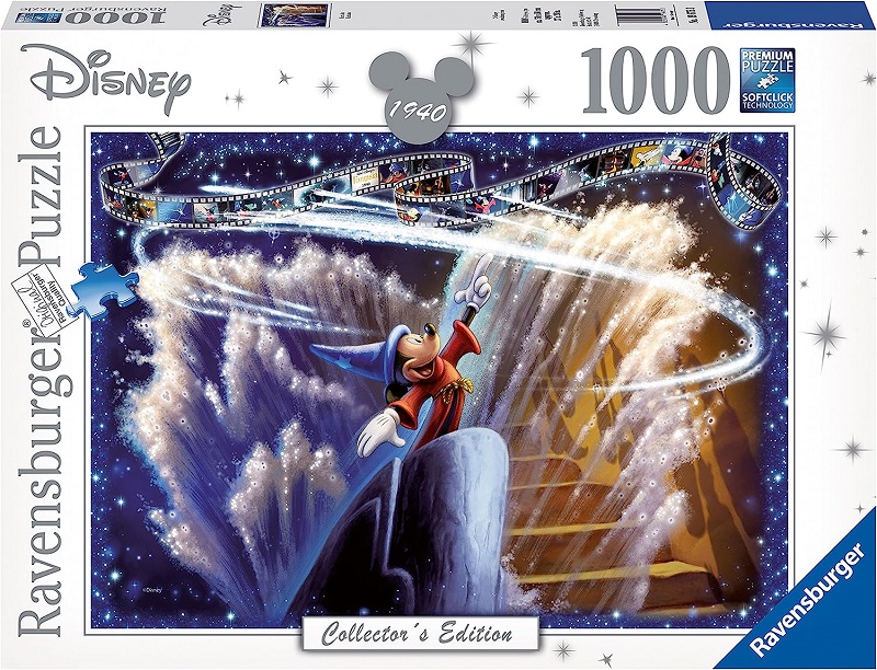 

Пазл Ravensburger 1000 Disney. Коллекционное издание. Микки Маус, Фантазия, арт.19675