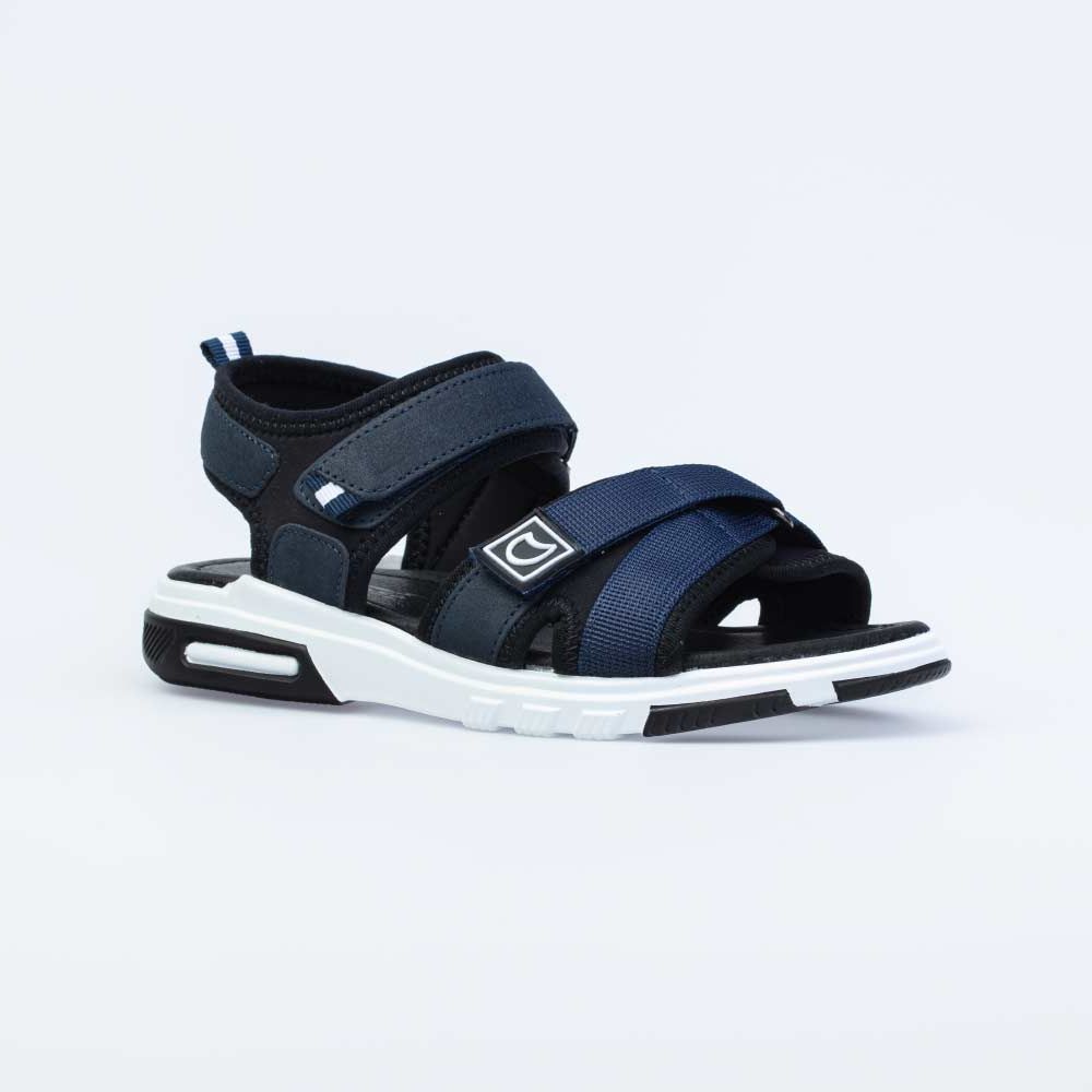 фото Сандалии для мальчиков котофей 624015-74 синий р.35