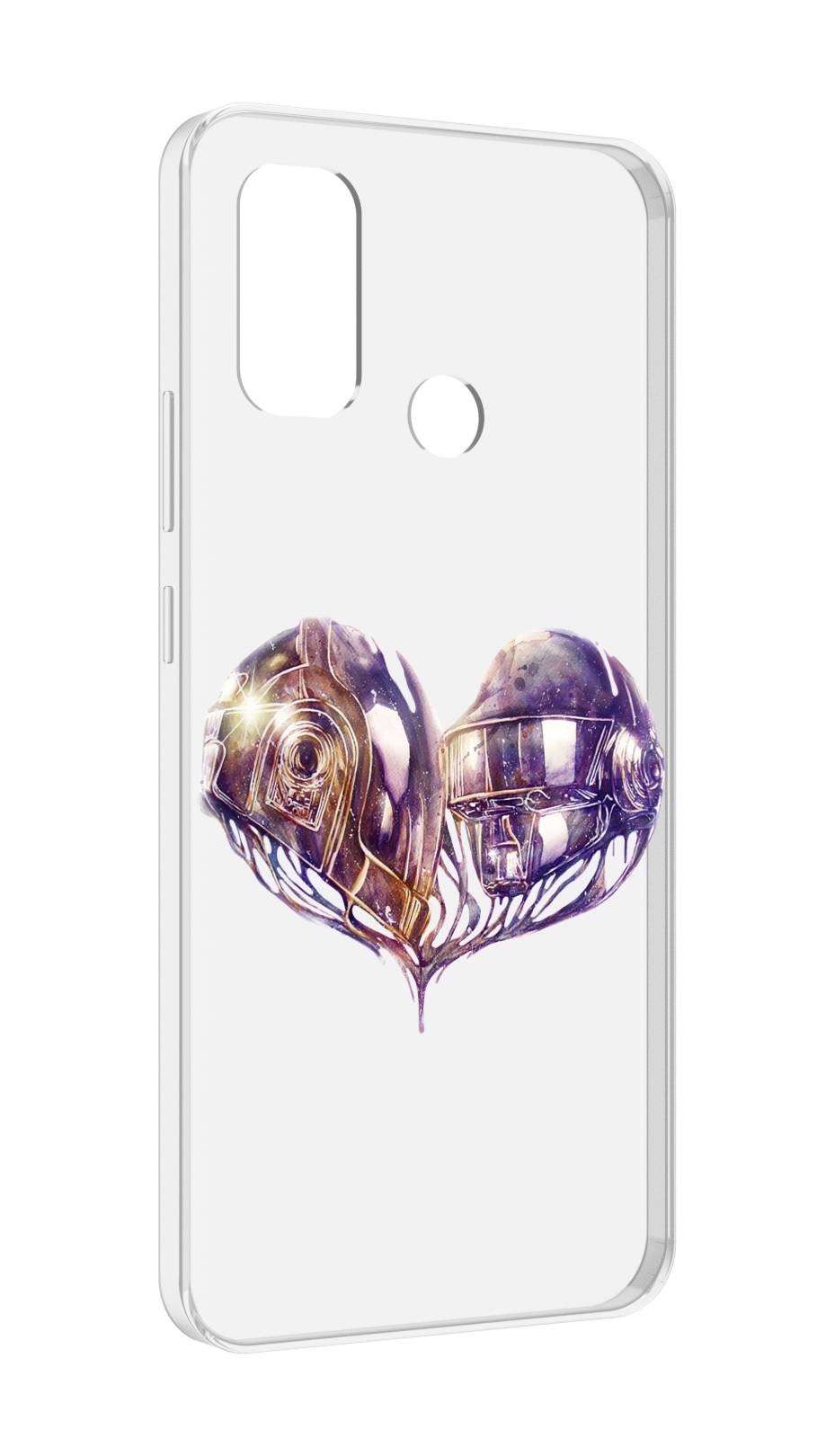 

Чехол MyPads сердце абстракция для UleFone Note 10P/Note 10, Прозрачный, Tocco