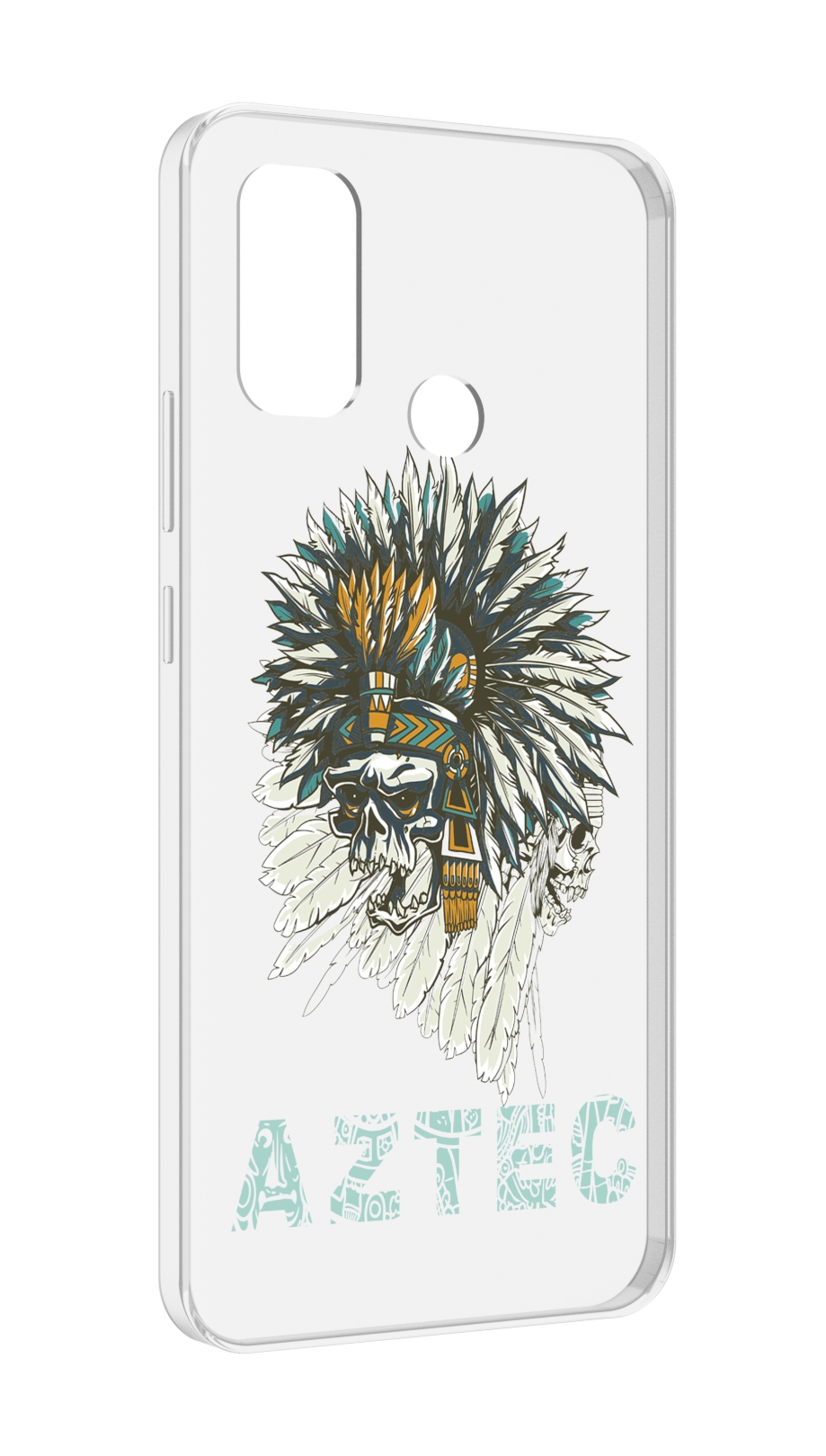 

Чехол MyPads скелет индеец для UleFone Note 10P/Note 10, Прозрачный, Tocco