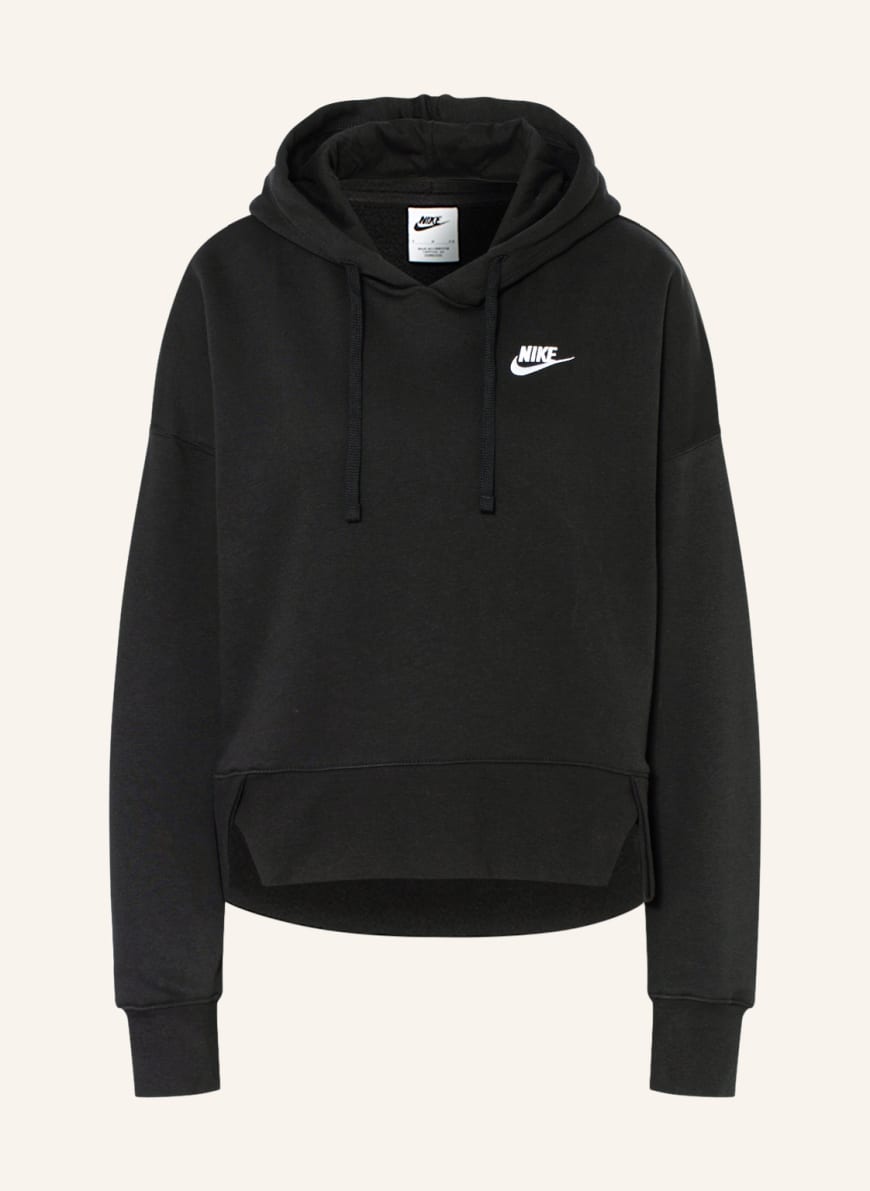 Худи женское Nike 1001362525 черное XS (доставка из-за рубежа)