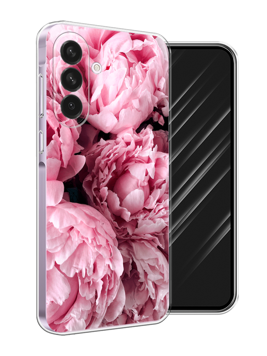 

Чехол Awog на Samsung Galaxy A56 5G "Нежные пионы", Розовый;черный;белый, 2110850-1
