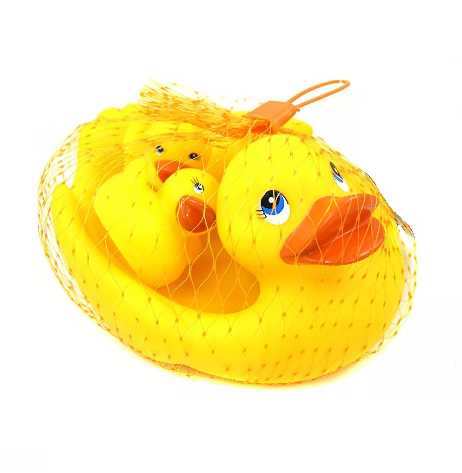 

Игрушки для ванны Затейники Семья 4 шт, GT 2451, Желтый