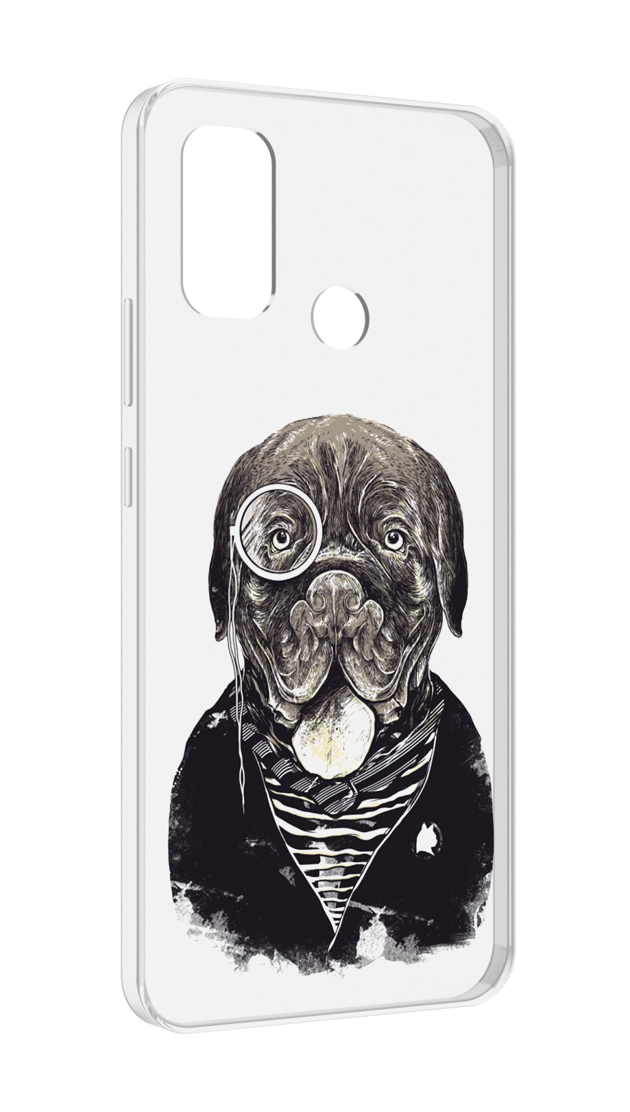 

Чехол MyPads солидный песик для UleFone Note 10P/Note 10, Прозрачный, Tocco