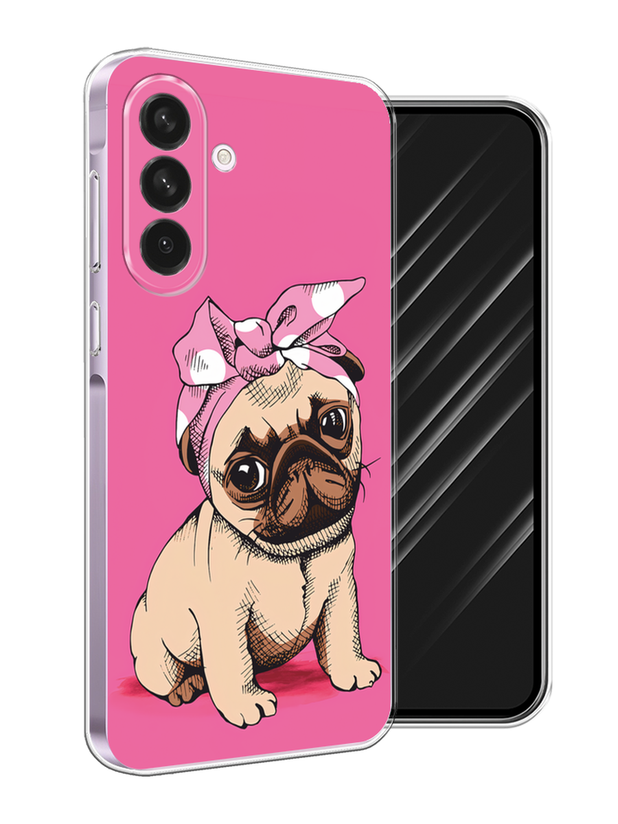 

Чехол Awog на Samsung Galaxy A56 5G "Dog Pin-Up", Розовый;бежевый, 2110850-1