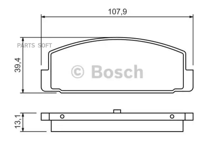 

Колодки тормозные дисковые MAZDA: 323 F VI (BJ) 1.9 16V 98-04, 323 S VI (BJ) 1.8 Protege/1