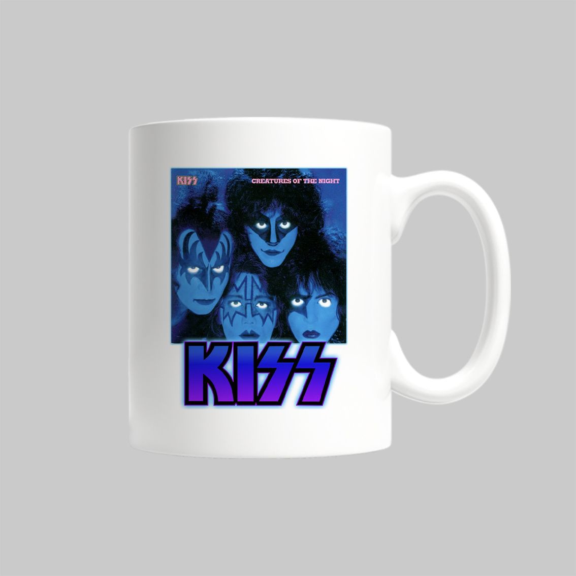 

Кружка Kiss Кисс рок атрибутика