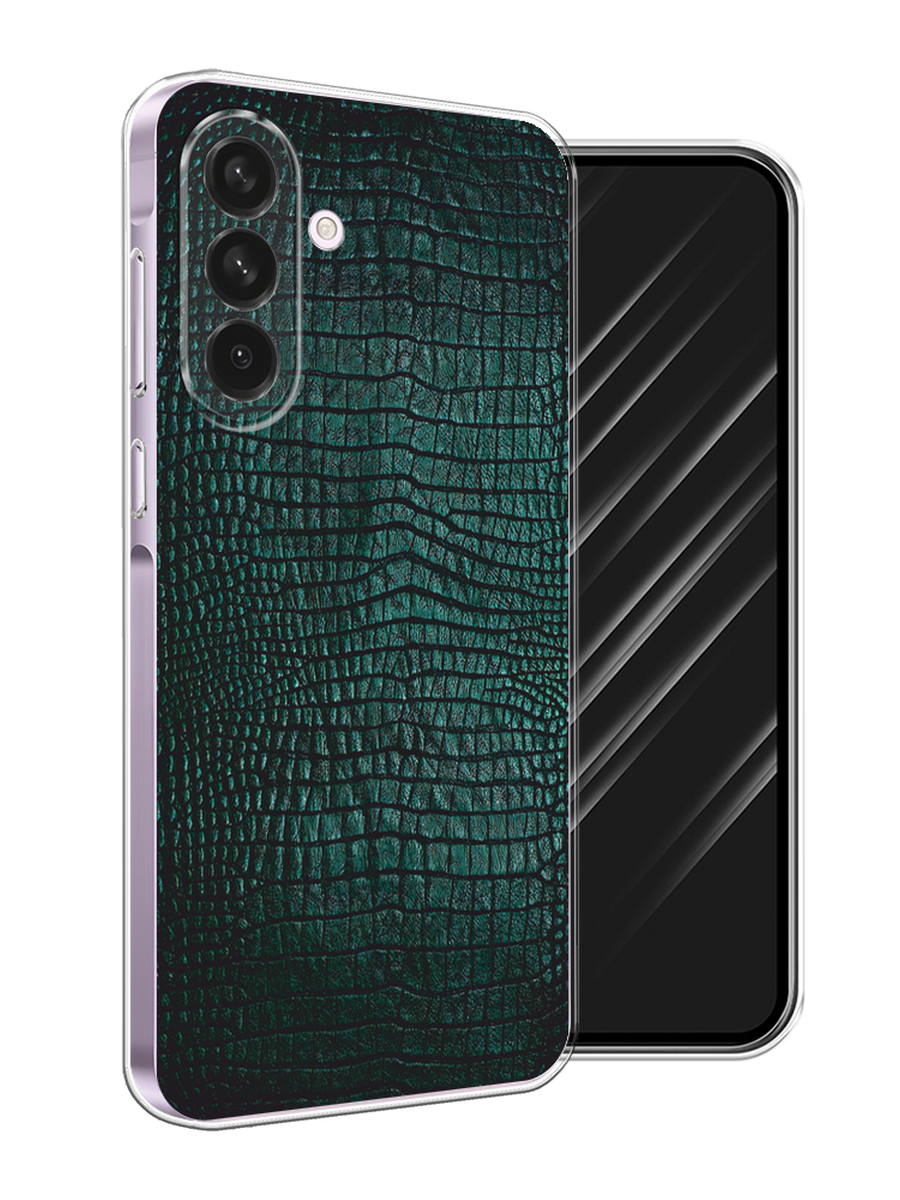 

Чехол Awog на Samsung Galaxy A56 5G "Черная змея", Черный;серый;голубой, 2110850-1