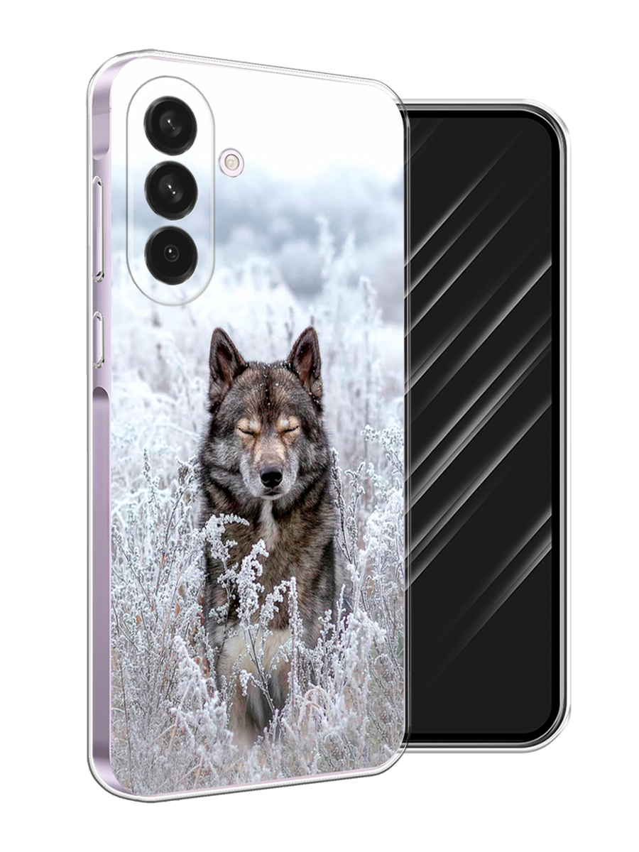 

Чехол Awog на Samsung Galaxy A56 5G "Волк в поле", Белый;черный, 2110850-1