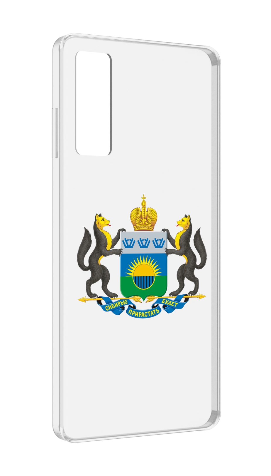 

Чехол MyPads герб-тюменская-область для TCL 20 5G, Прозрачный, Tocco