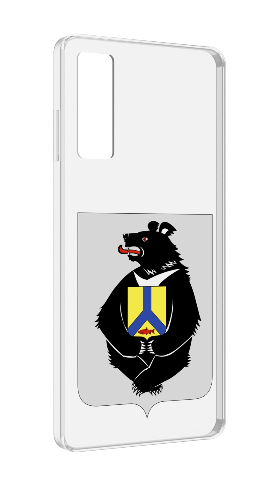 

Чехол MyPads герб-хабаровскии-краи для TCL 20 5G, Прозрачный, Tocco