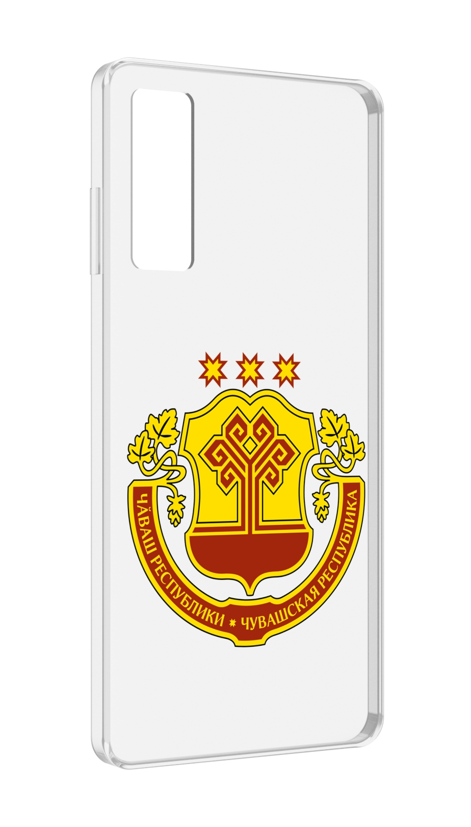 

Чехол MyPads герб-чувашии-чебоксары для TCL 20 5G, Прозрачный, Tocco