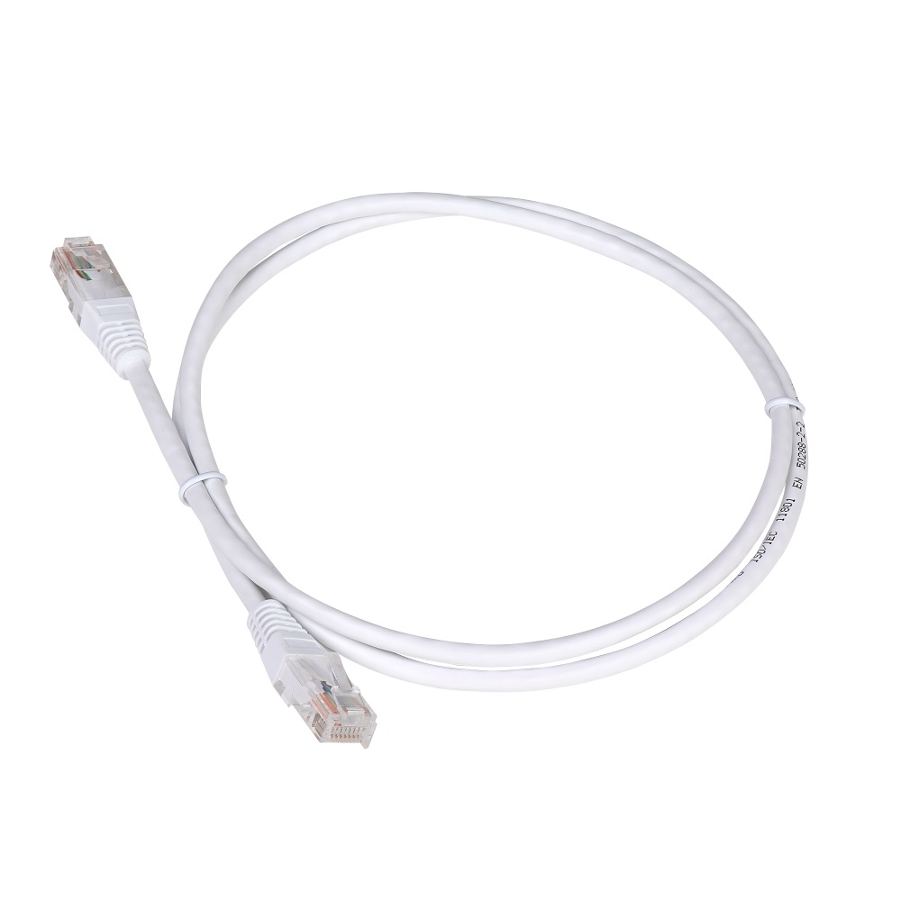 TWT Патч-корд RJ45-RJ45, 4 пары, UTP, категория 5е, 5 м, белый, 45-45-5.0-WH