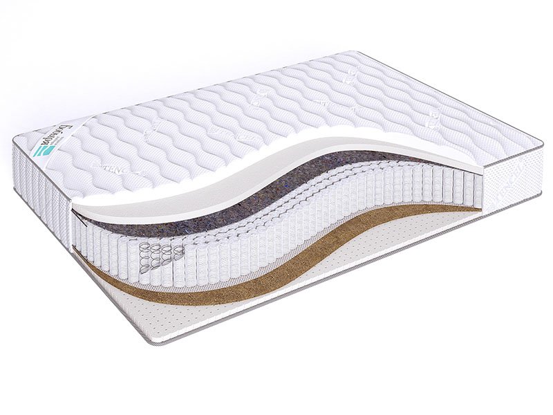 

Матрас ортопедический Доктор Бобырь A2 S1200 Roll 90х165 21 см, Белый, A2 S1200 Roll