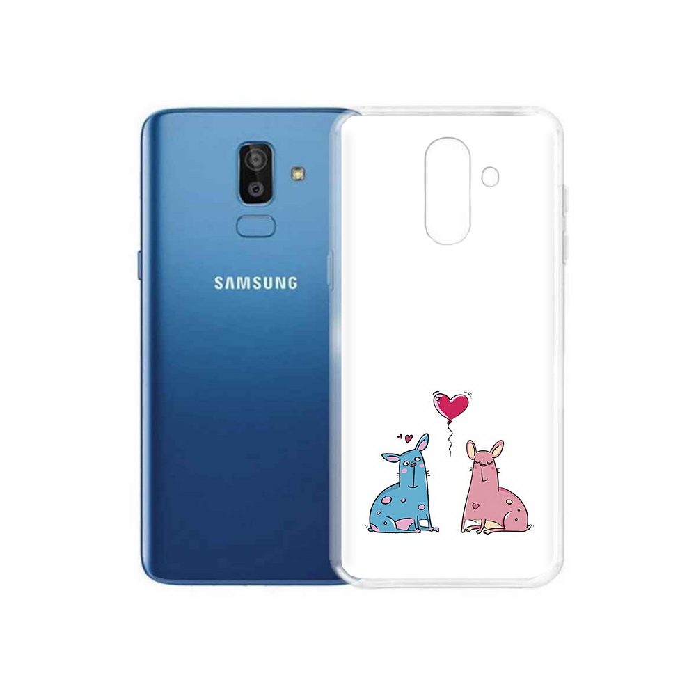 

Чехол MyPads Tocco для Samsung Galaxy J8 Лама любовь (PT226929.592.102), Прозрачный, Tocco