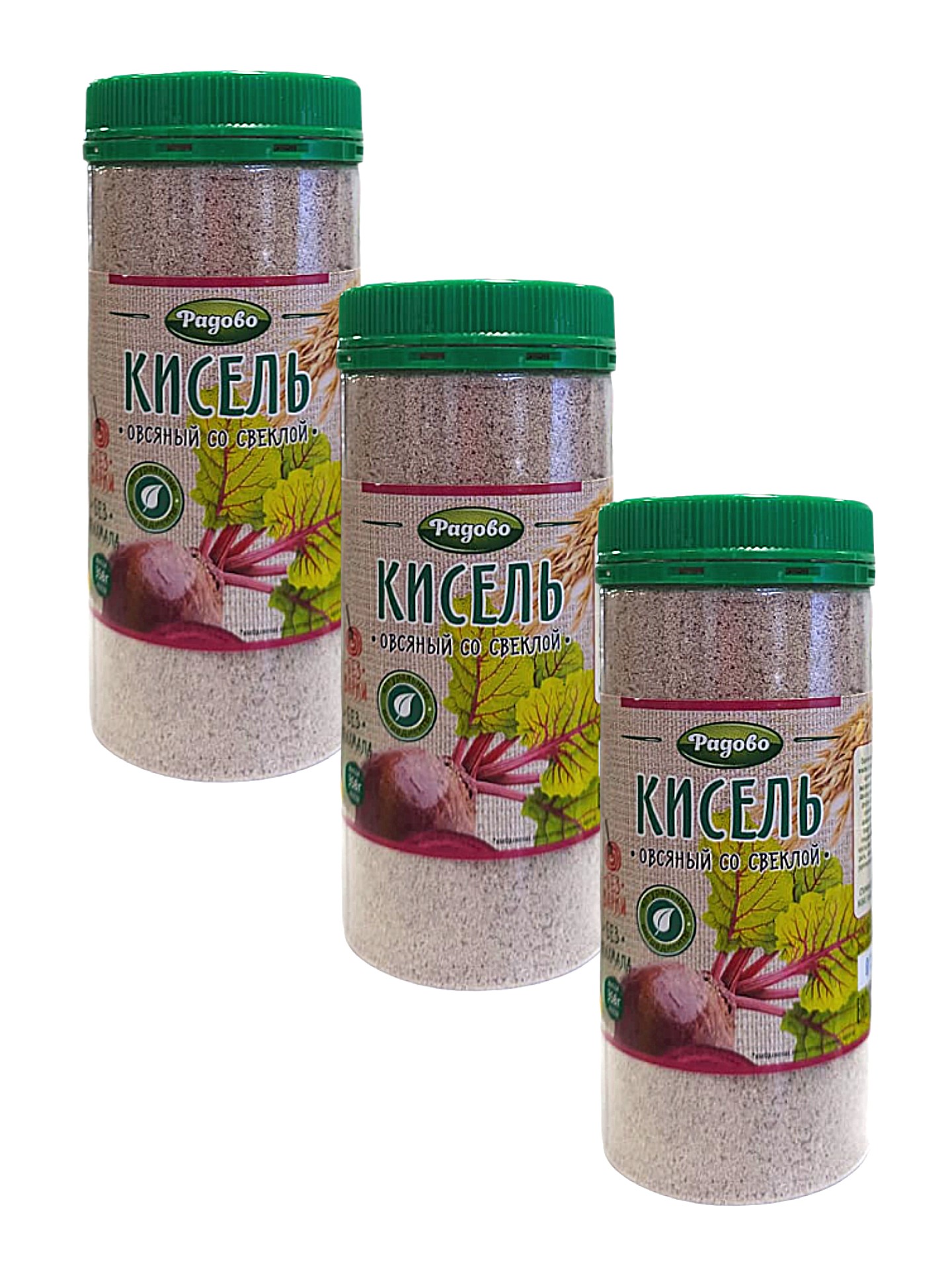 

Кисель сухой, Радово, овсяный со свеклой, 3 шт по 350 г