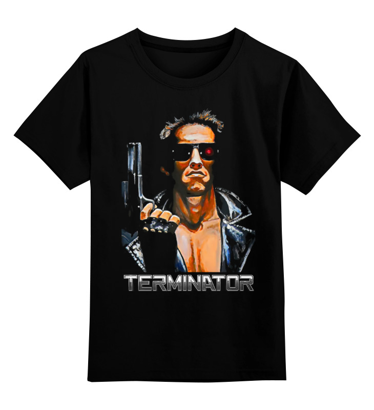 

Футболка детская Printio Terminator цв. черный р. 152, Terminator