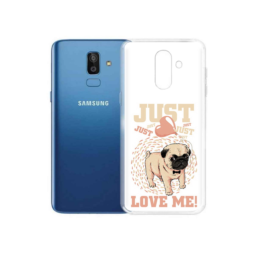 

Чехол MyPads Tocco для Samsung Galaxy J8 Люби меня (PT226929.592.109), Прозрачный, Tocco