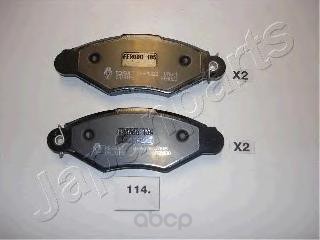 

Тормозные колодки Japanparts передние pa114af