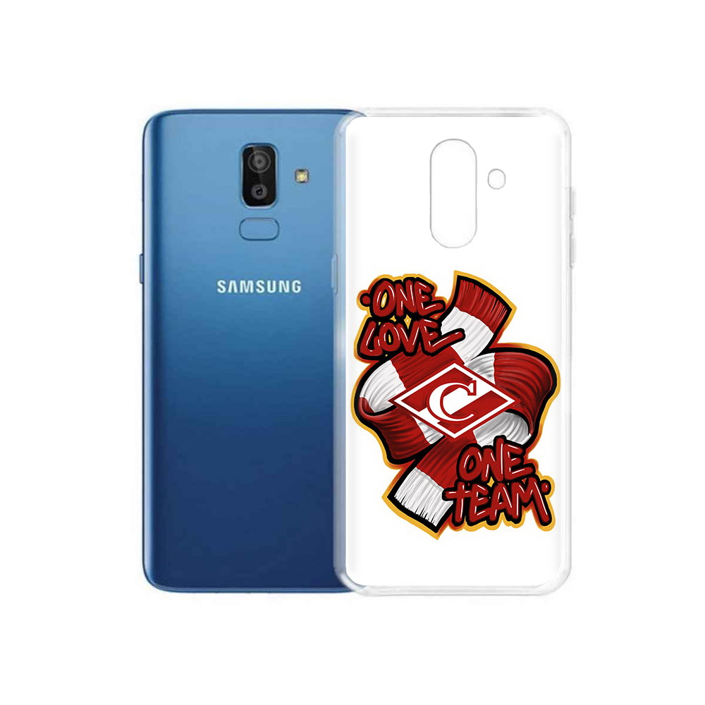 

Чехол MyPads Tocco для Samsung Galaxy J8 Одна любовь-Спартак (PT226929.592.126), Прозрачный, Tocco