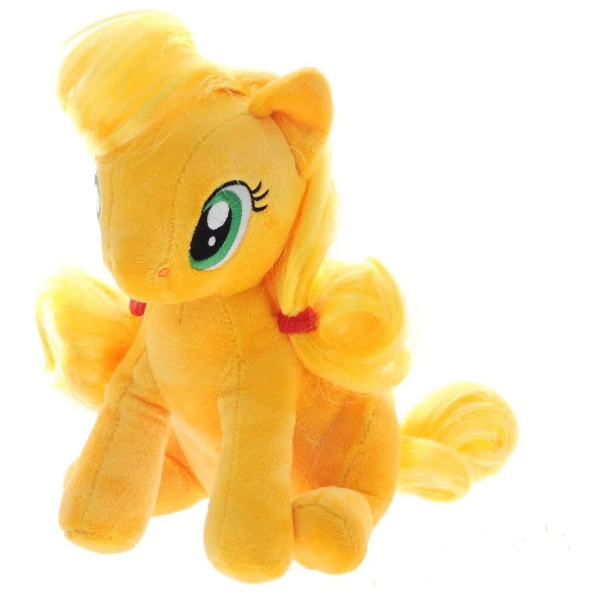 фото Пони applejack, мягкая игрушка пони волшебная со звуком, оранжевый, 21 см, my little pony