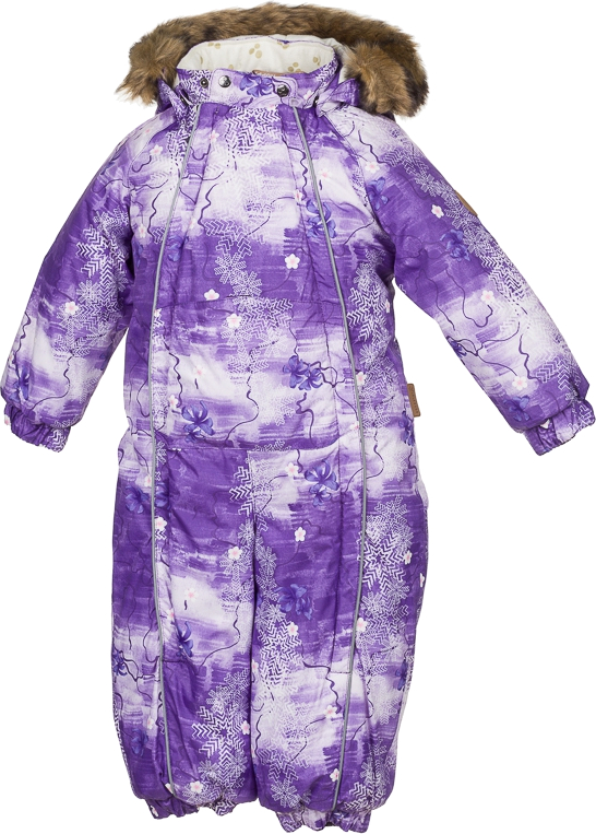 фото Комбинезон зимний huppa reggie 1 71353, lilac pattern р.80