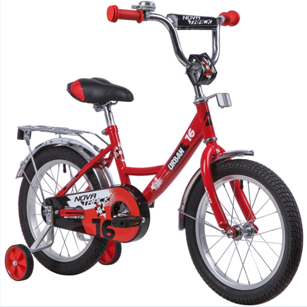 Велосипед NOVATRACK 16 URBAN, красный водонагреватель thermex urban 5500 combi проточный 5 5 квт белый