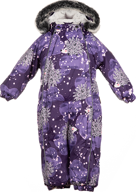 фото Комбинезон зимний huppa reggie 1 83273, dark lilac pattern р.68