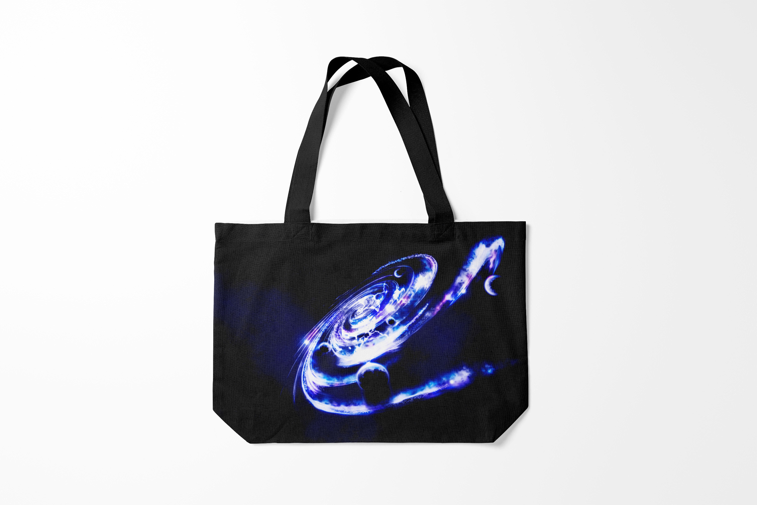 

Сумка шoппер унисекс Burnettie Космос GALAXY, черный, Космос GALAXY