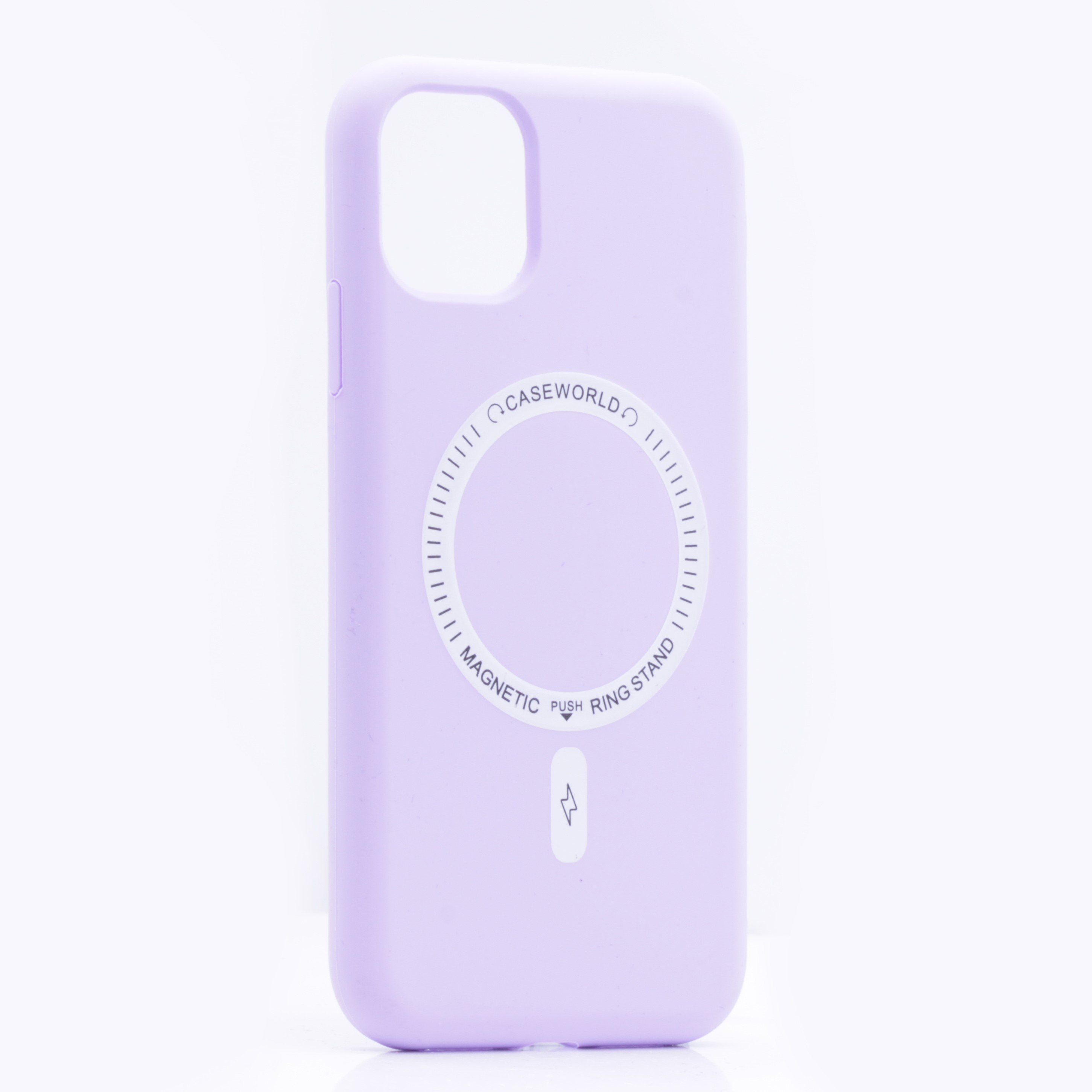 фото Чехол silicone case magesafe для iphone 11, сиреневый