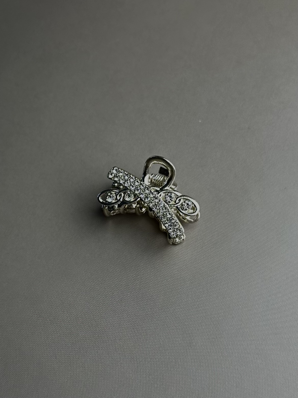 

Заколка-краб NoBrand KX серебристая, 1 шт, Серебристый, kX