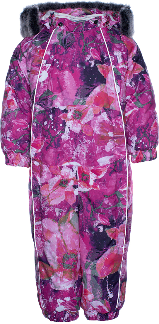 фото Комбинезон зимний huppa reggie 1 91663, fuchsia pattern р.74