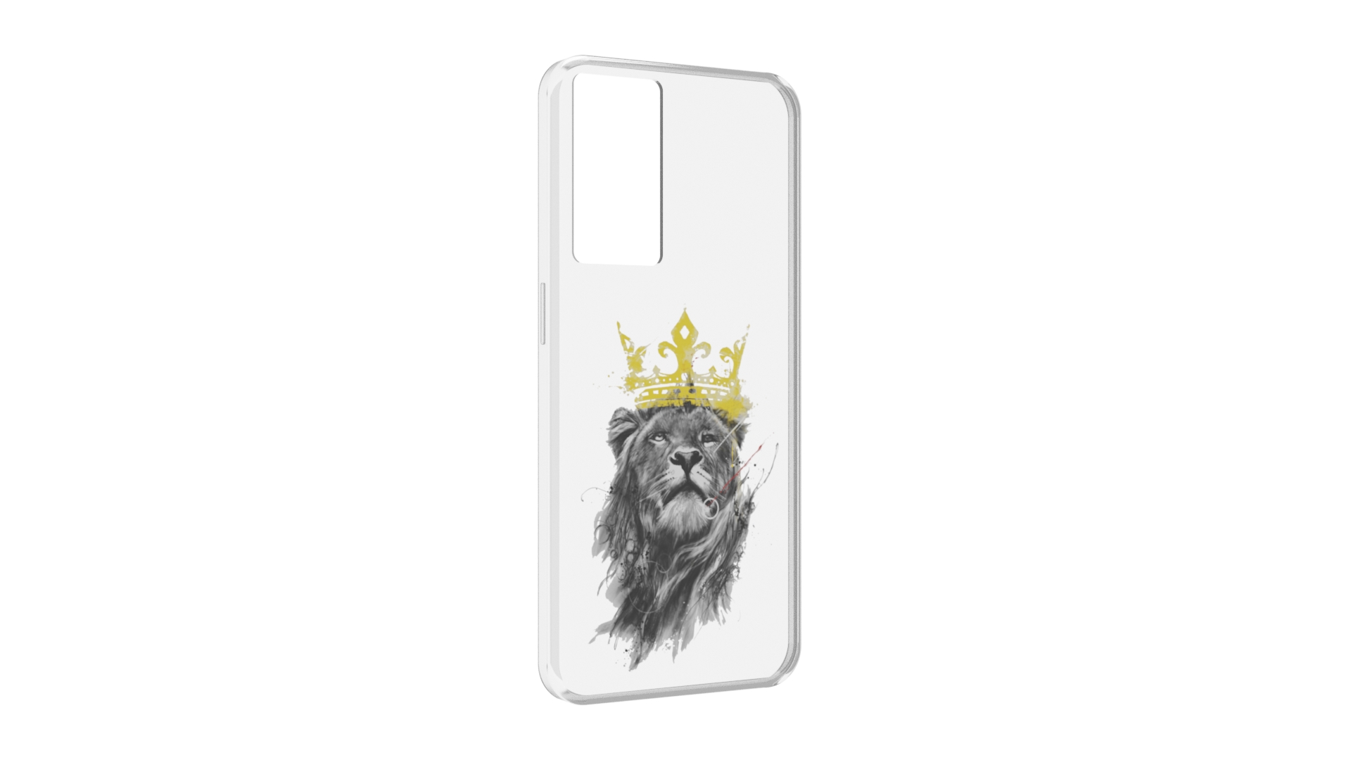 

Чехол MyPads король-лев для OPPO A96 5G / Reno7 Lite / Reno 7Z / F12 Pro 5G, Прозрачный, Tocco