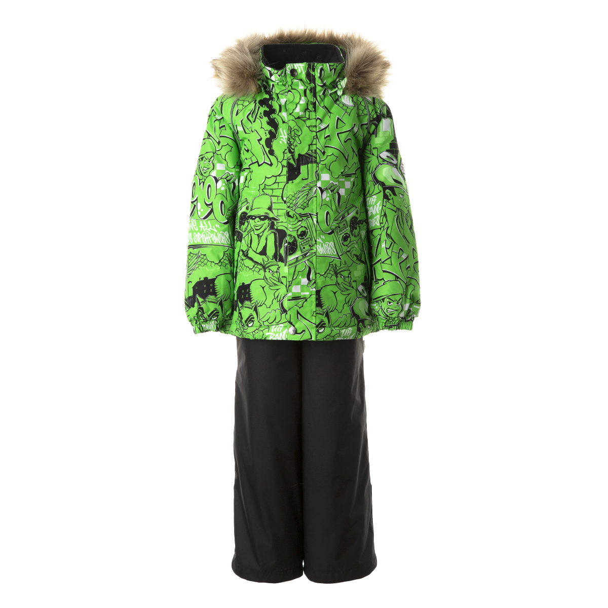 Комплект верхней одежды детский Huppa WINTER цв. зеленый р. 104