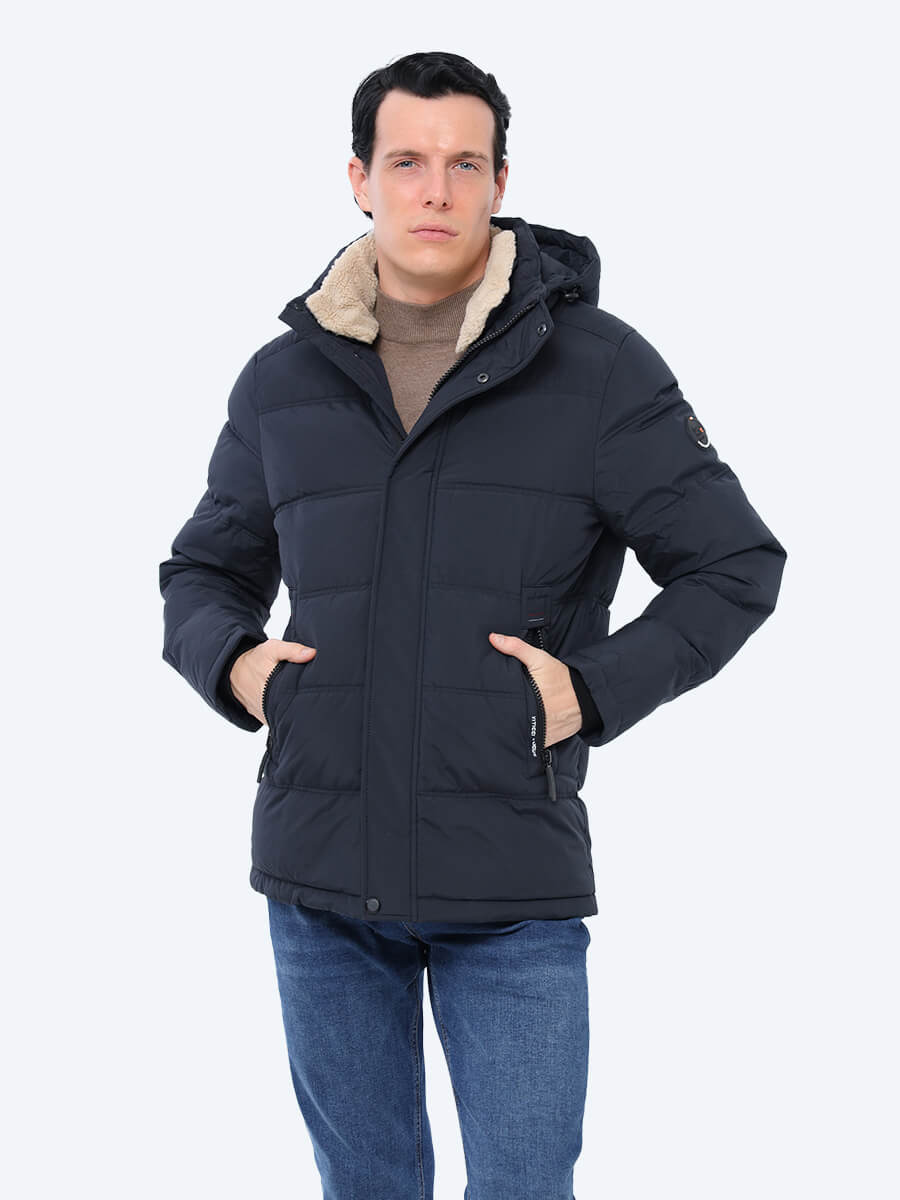 

Куртка мужская Vitacci NDC2840-05 синяя M, Синий, NDC2840-05