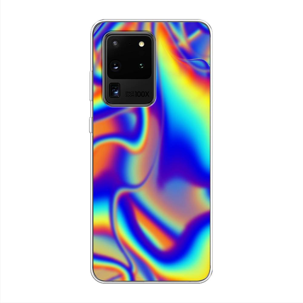 

Чехол на Samsung Galaxy S20 Ultra "Яркая голограмма", Разноцветный, 29450-3