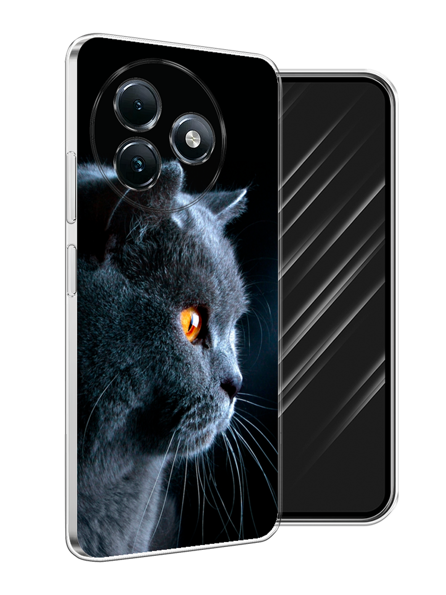 

Чехол Awog на Itel S24 "Благородный кот британец", Черный;серый;оранжевый, 3202050-1