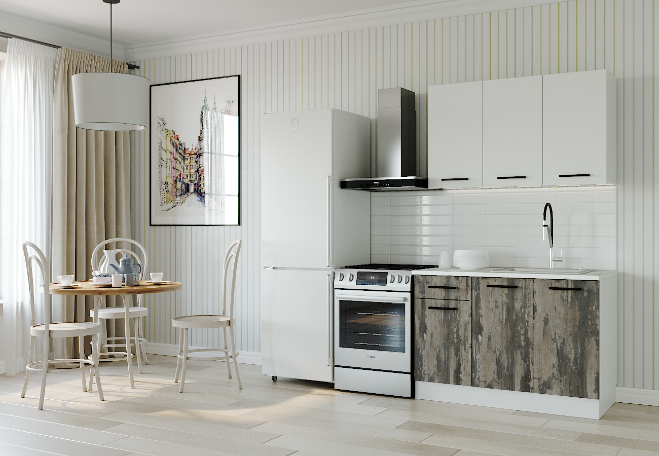 Кухонный гарнитур Sanvut Руанда-1200 столешница 26 мм 25860₽