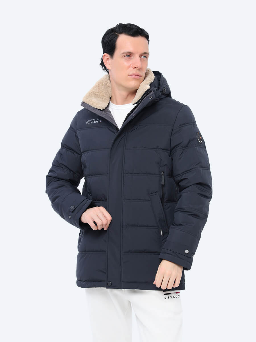 

Куртка мужская Vitacci NDC2854-05 синяя 2XL, Синий, NDC2854-05