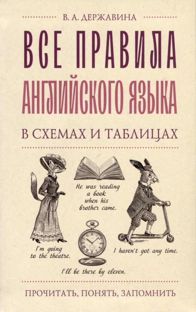 

Все правила английского языка в схемах и таблицах